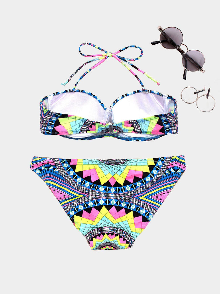 Womens Sleeveless 2 Piece Bikini