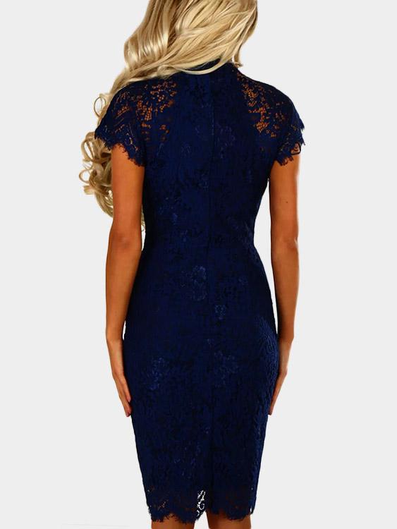 Womens Navy Bodycon Dresses