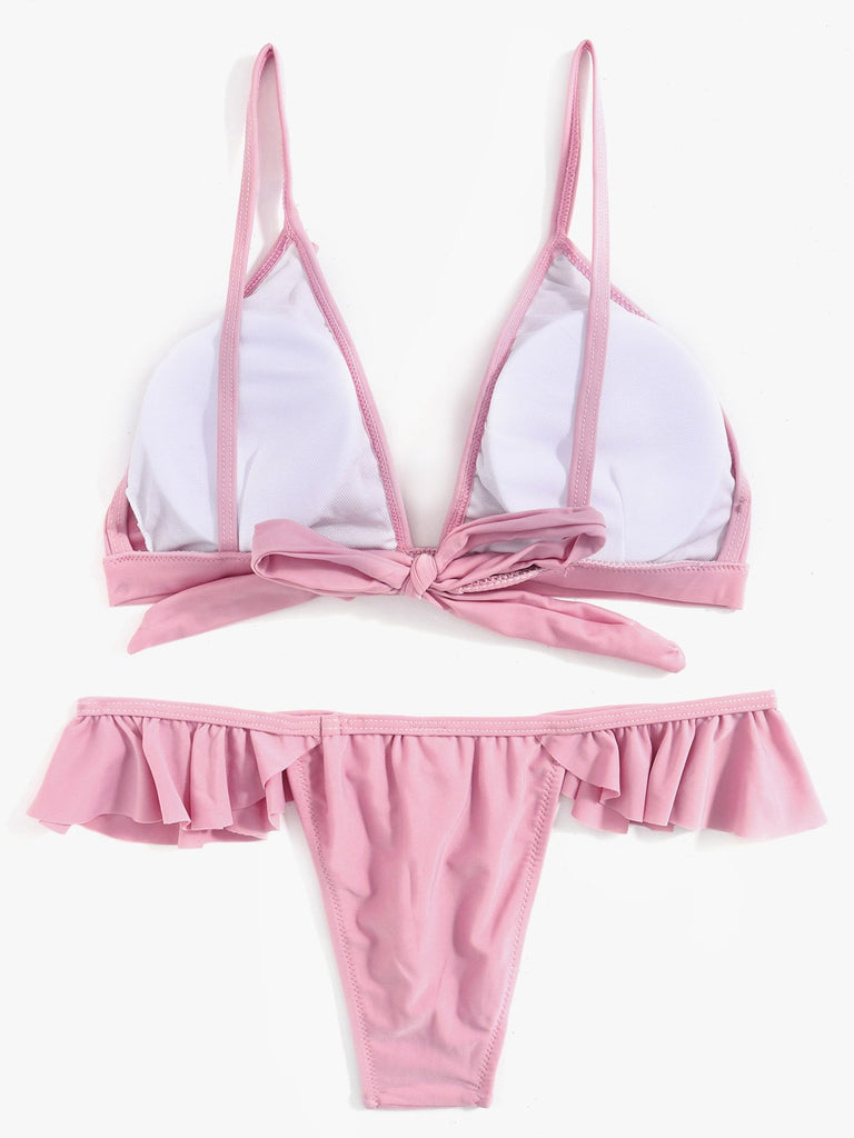 Womens Pink Bikinis