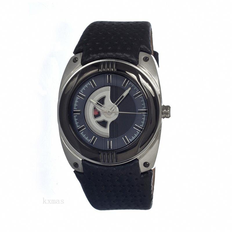 Wholesale Fashion Leather 20 mm Watch Strap Replacement DFI021YBB_K0010280