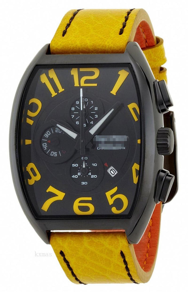 Fashion Smart Leather 20 mm Watch Strap DP38BYE-YE_K0002518