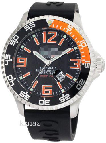 Bargain Elegant Alligator Leather 25 mm Watch Wristband DPS1AN_K0016608
