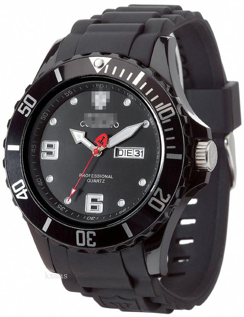 Wholesale Trendy Silicone 22 mm Replacement Watch Strap DT2029-A_K0013829