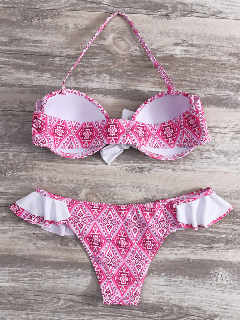 Womens Pink Bikinis