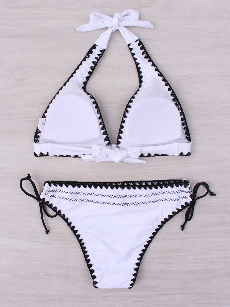 Womens White Bikinis