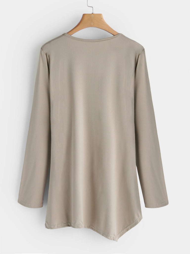 Womens Khaki T-Shirts