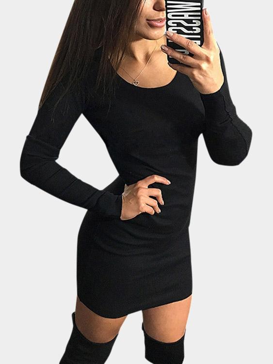 Little Black Dress With Belt