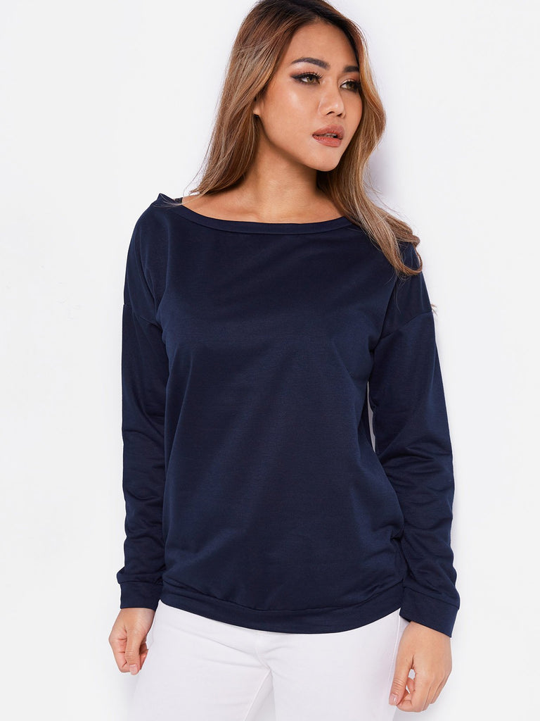 Ladies Navy T-Shirts