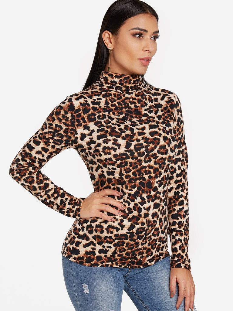 Ladies Leopard T-Shirts