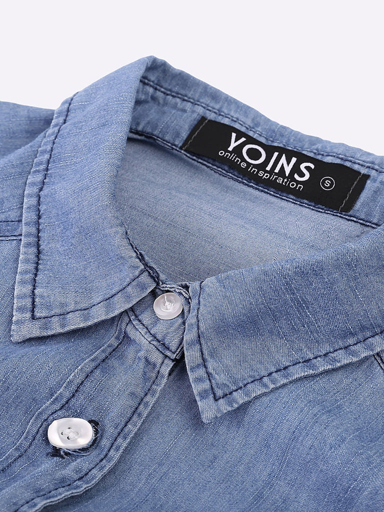 Ladies Blue Blouses
