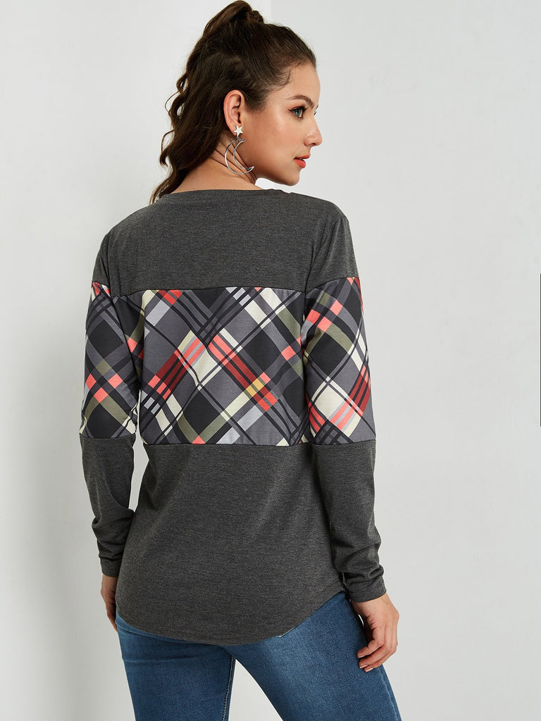 Womens Color Block T-Shirts