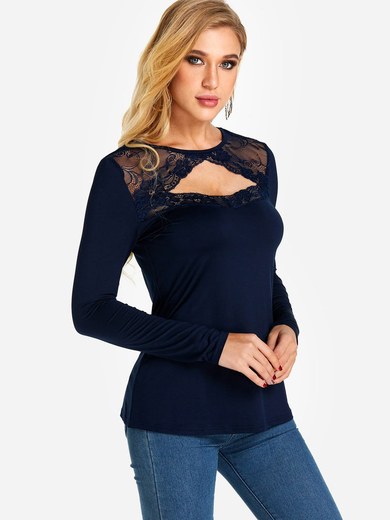 Vintage Lace Tops For Women