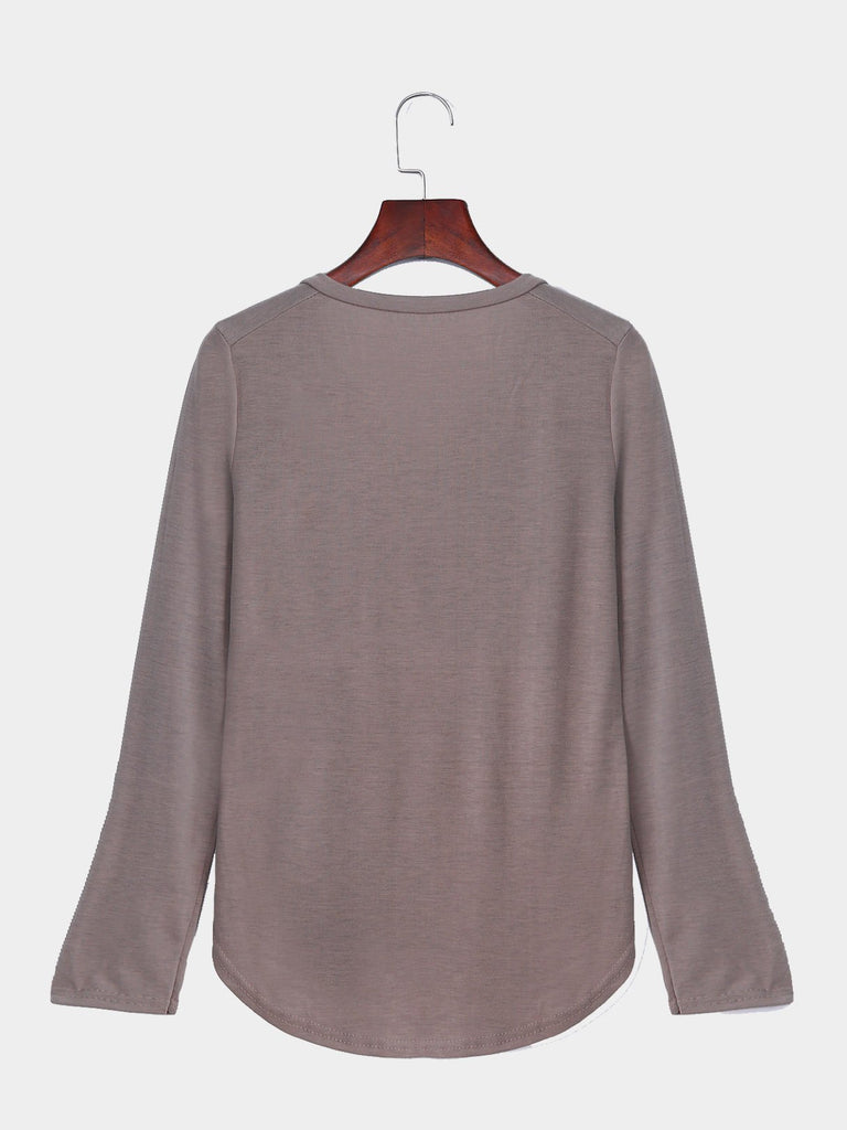 Womens Khaki T-Shirts