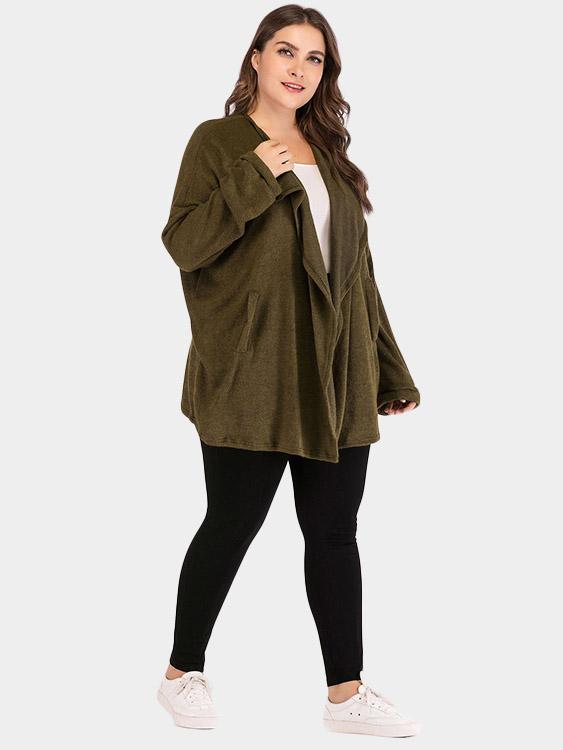 Womens Long Sleeve Plus Size Coats & Jackets