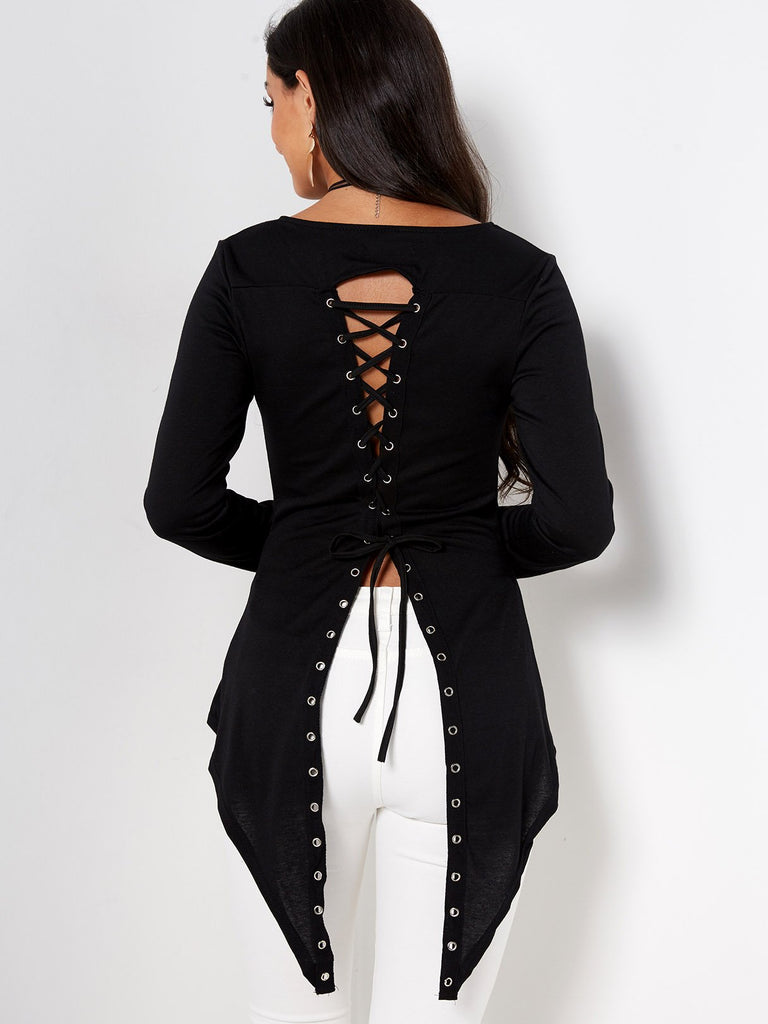Ladies Black T-Shirts