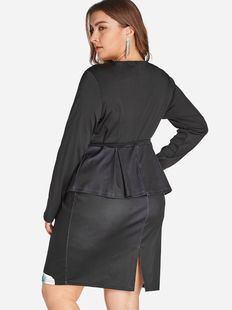 Womens Black Plus Size Dresses