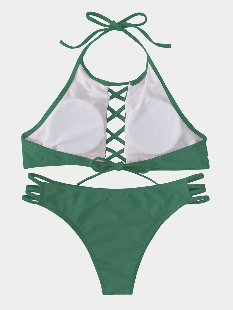 Womens Green Bikinis