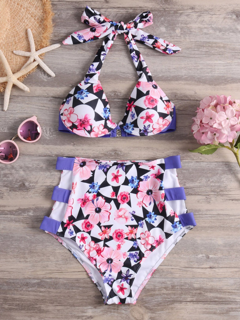 Womens Sleeveless Bikini Set