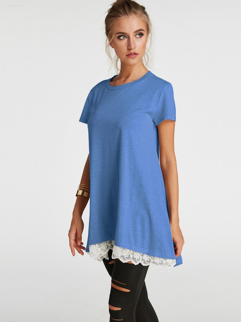 Ladies Blue T-Shirts