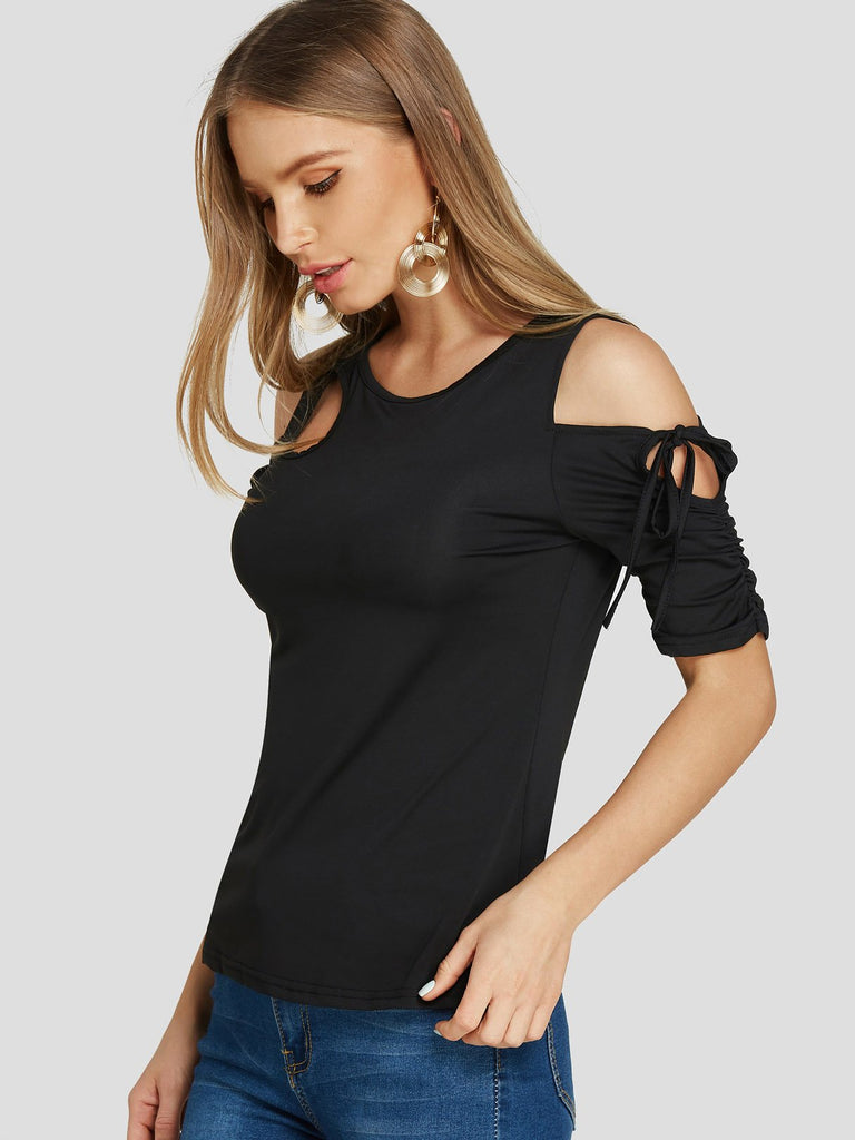 Ladies Black T-Shirts