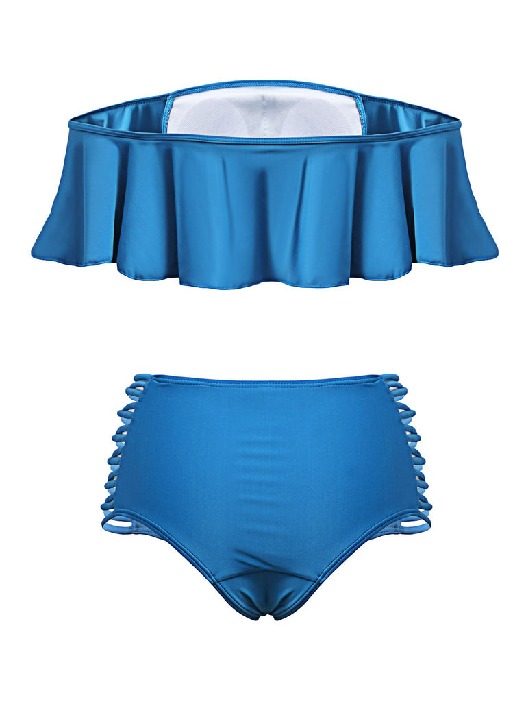 Ladies Blue Bikinis