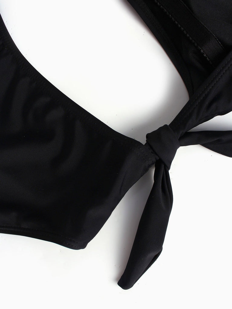 Ladies Black One-Pieces