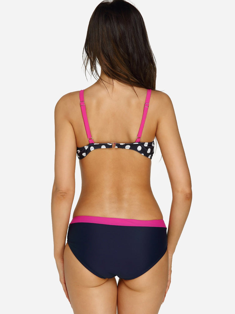 Ladies V-Neck Bikini Set