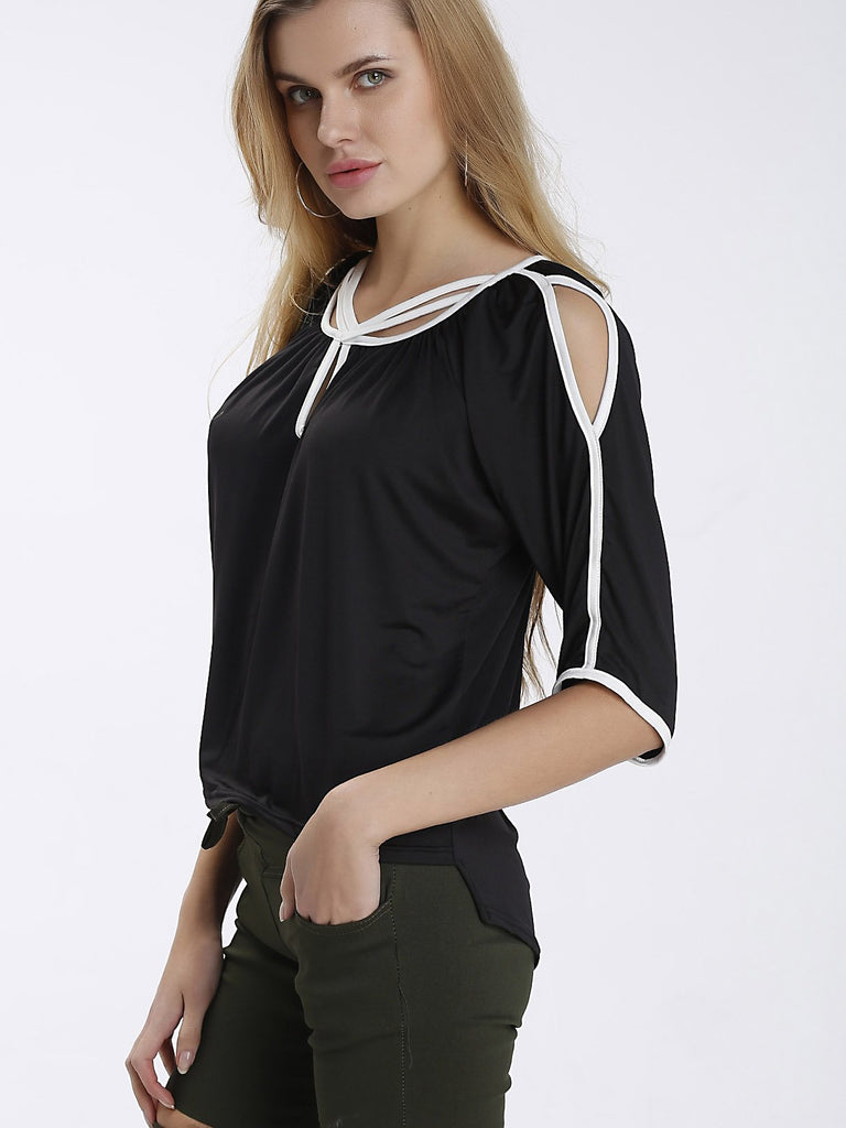 Ladies Black Blouses