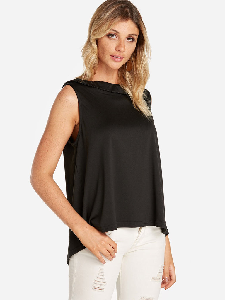 Ladies Black Camis