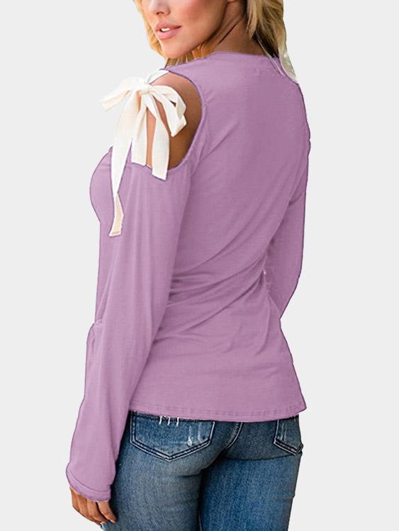 Womens Purple T-Shirts