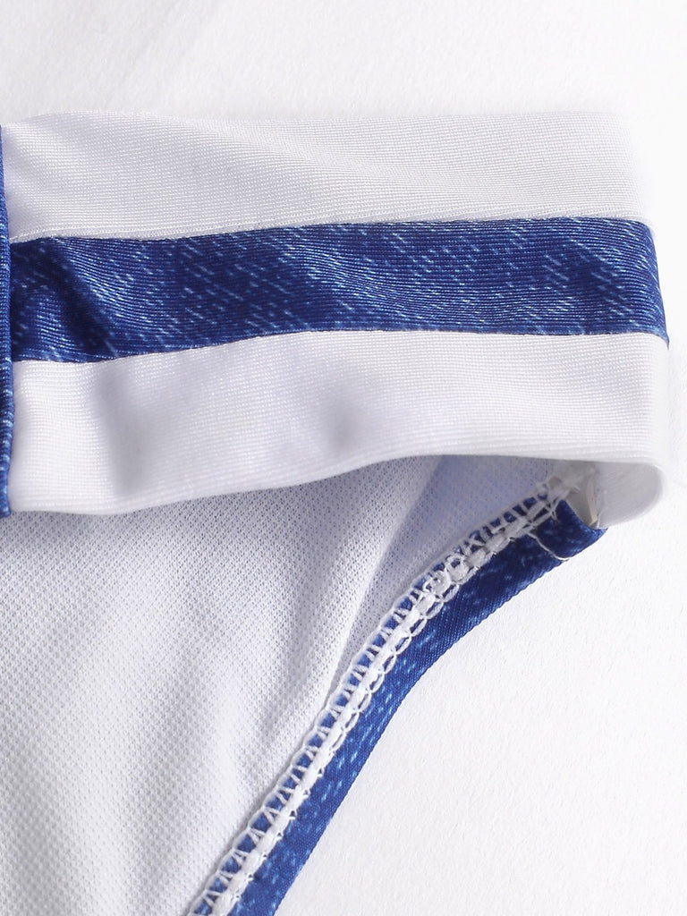 Womens Sleeveless Bikinis Set