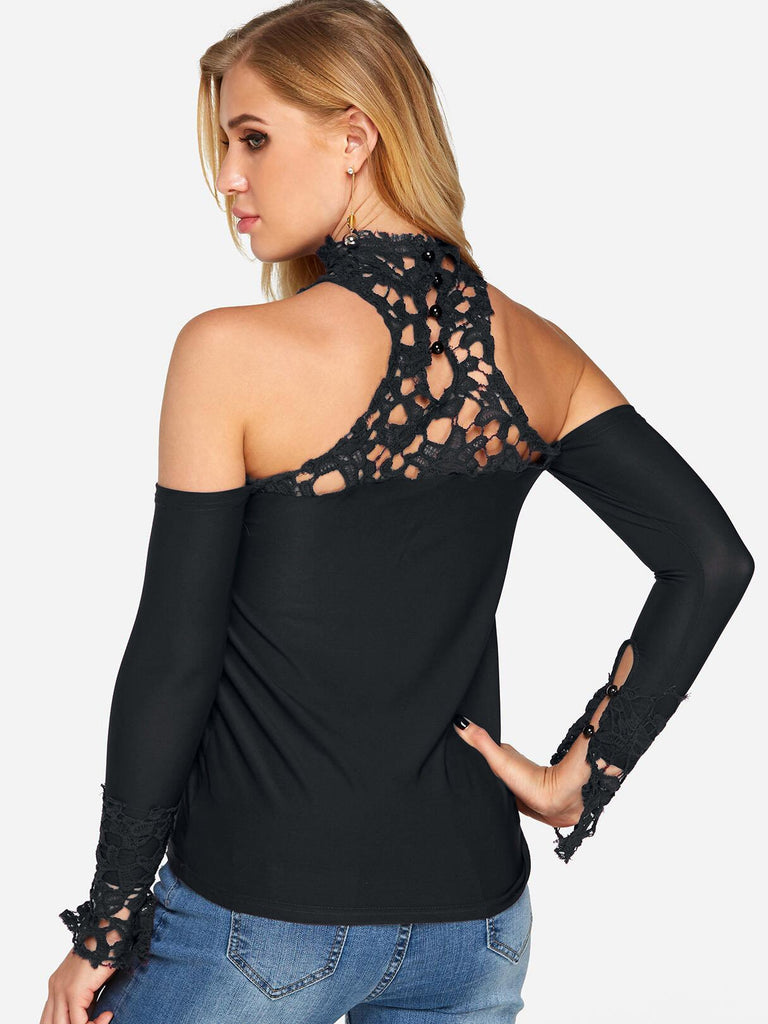 Womens Black T-Shirts