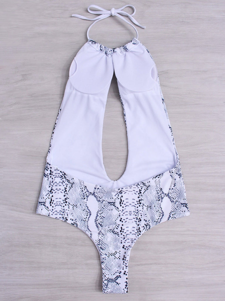 Womens Grey Bikinis
