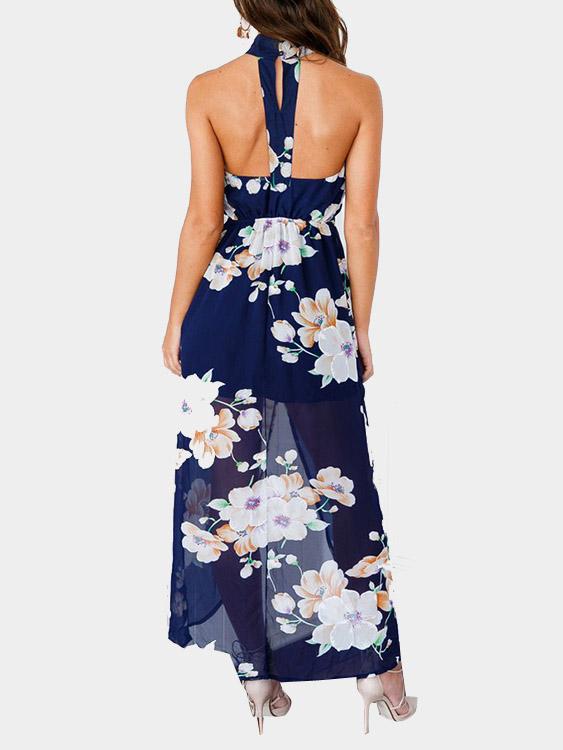 Womens Navy Maxi Dresses