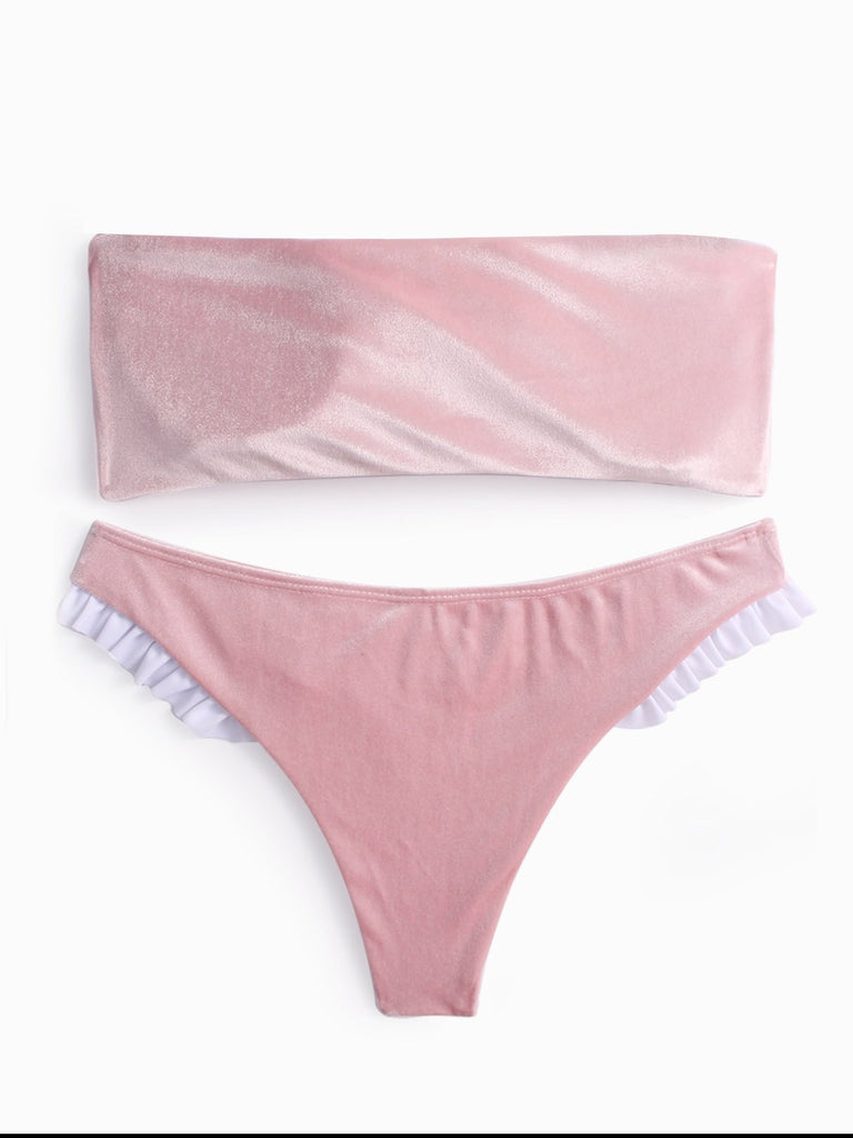 Womens Pink Bikinis