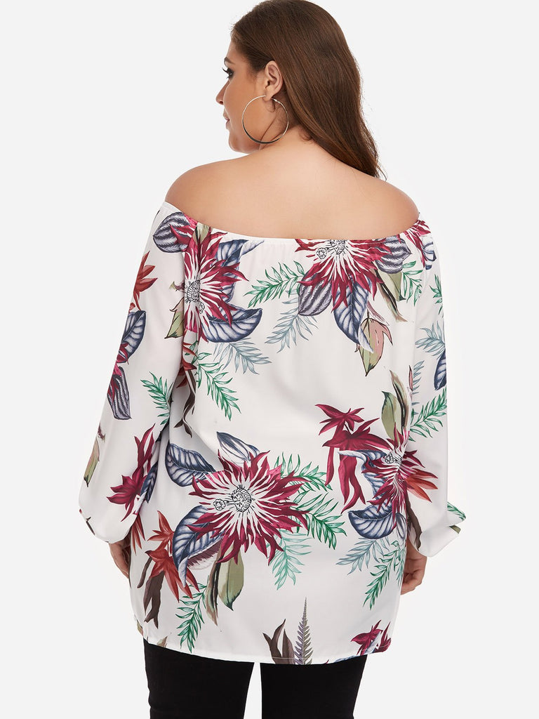 Womens White Plus Size Tops