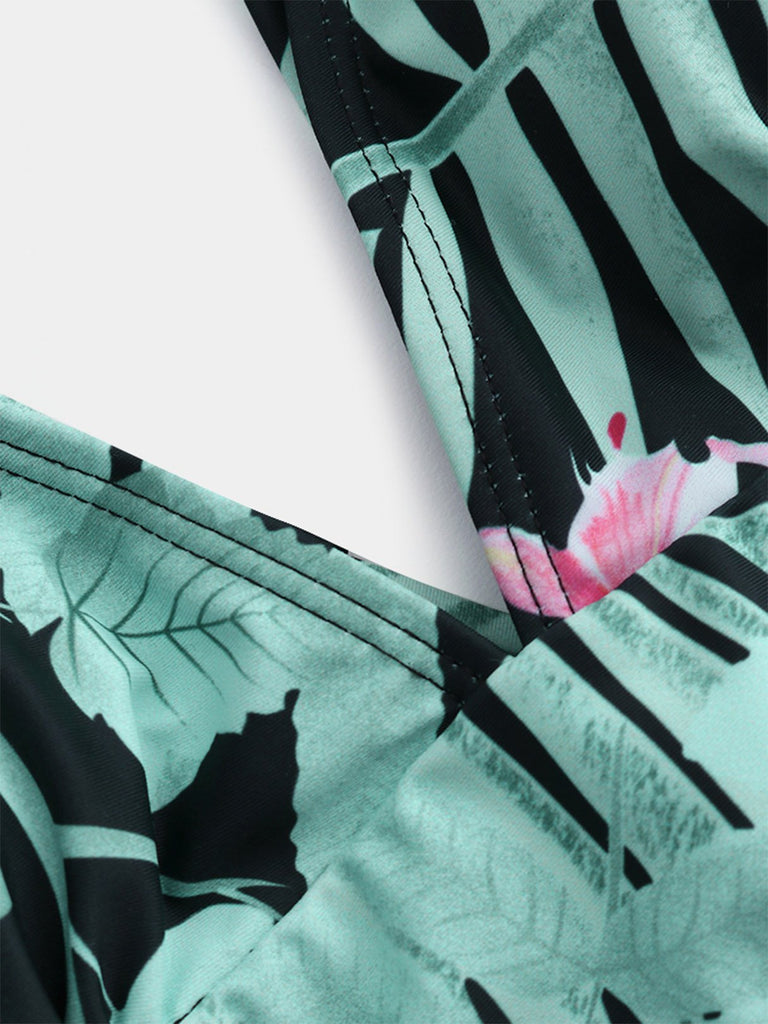 Ladies V-Neck Bikini Sets