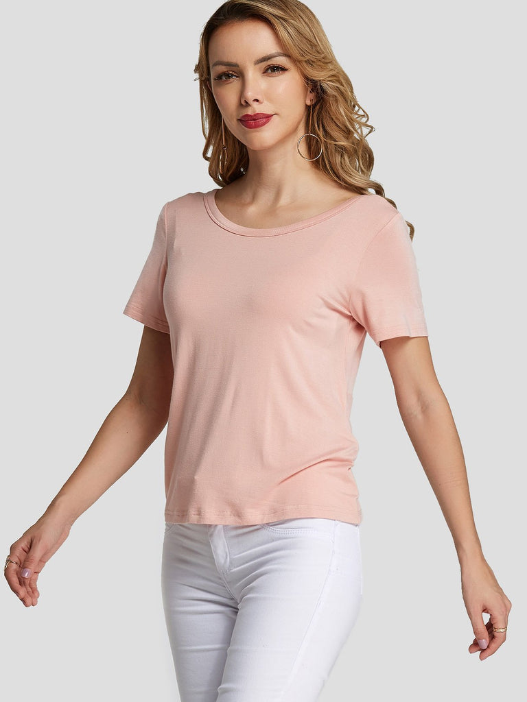 Ladies Pink T-Shirts