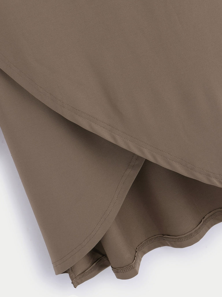 Womens Long Sleeve Midi Dress