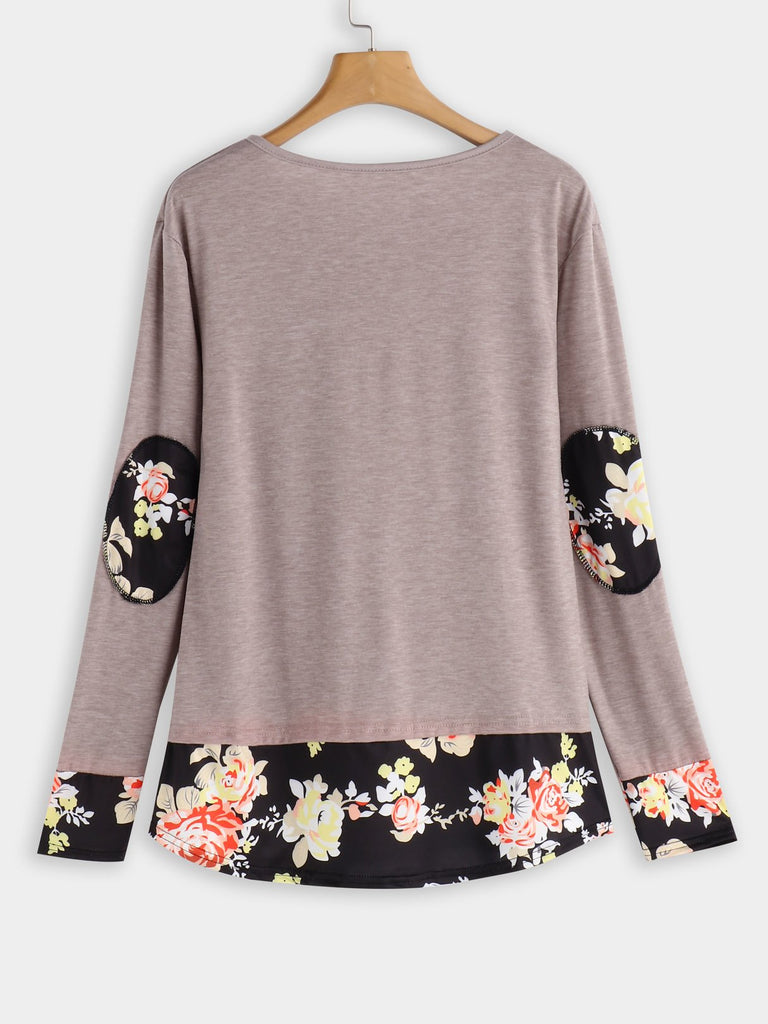 Womens Floral Print Top