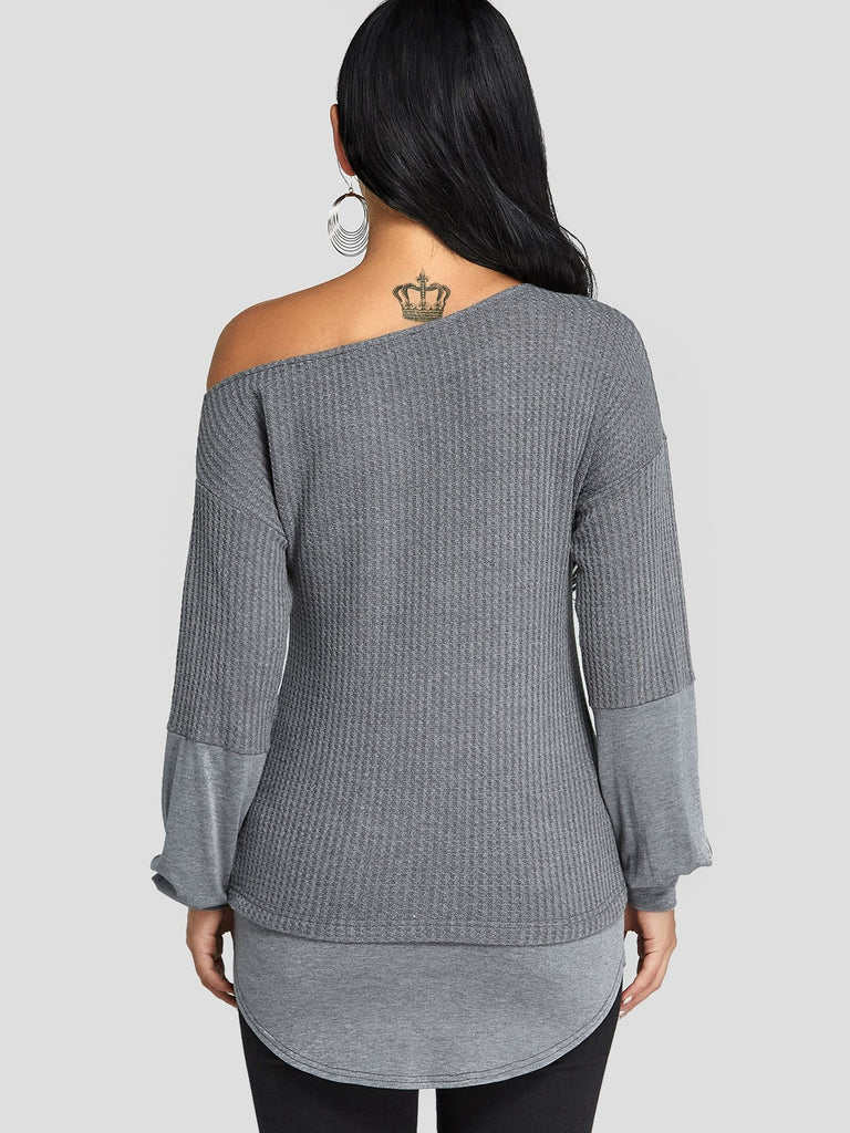 Womens Grey T-Shirts