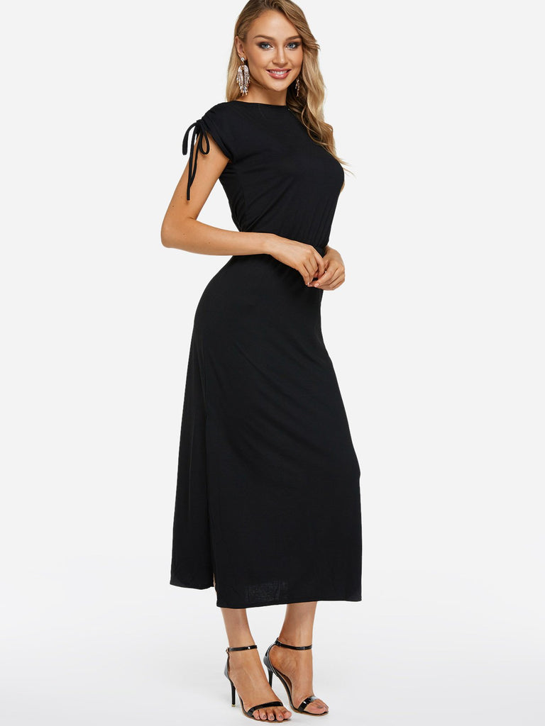 Ladies Sleeveless Maxi Dress