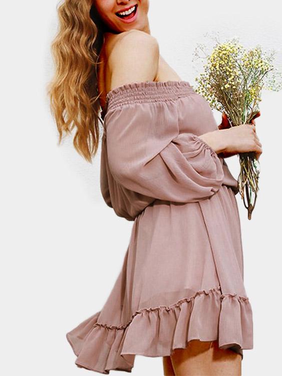 Womens Pink Mini Dresses