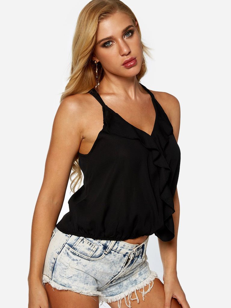 Ladies Black Camis