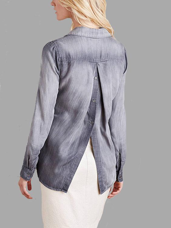 Womens Grey Blouses