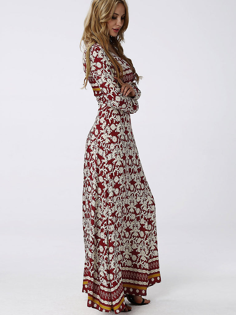 Ladies Floral Maxi Dresses