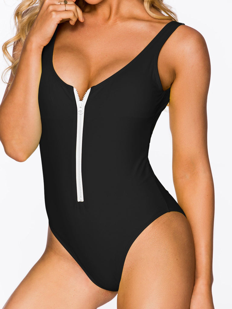 Ladies Sleeveless One-Pieces Swimwears