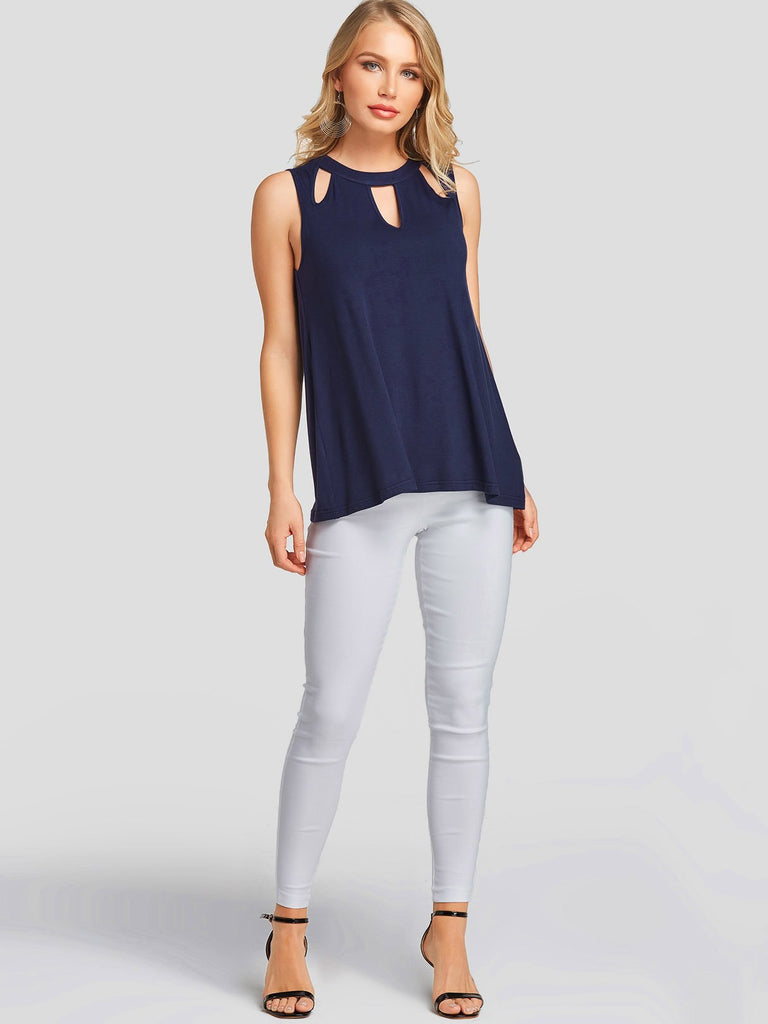 Womens Navy Camis