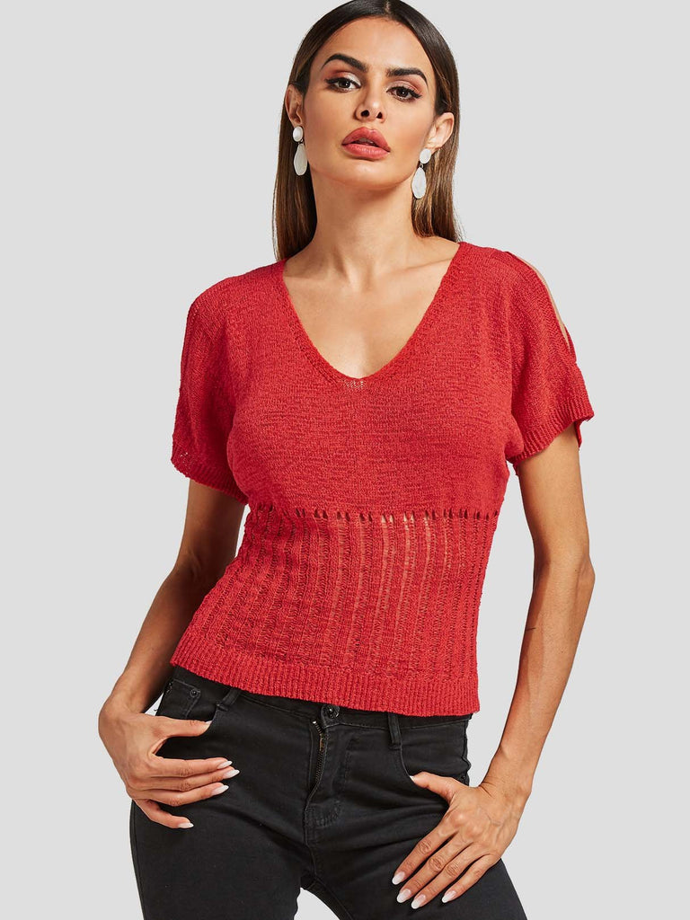 Ladies Short Sleeve Top