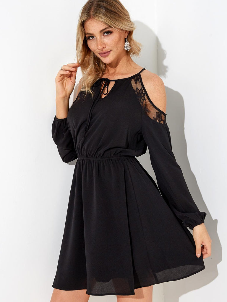 Ladies Long Sleeve Casual Dress